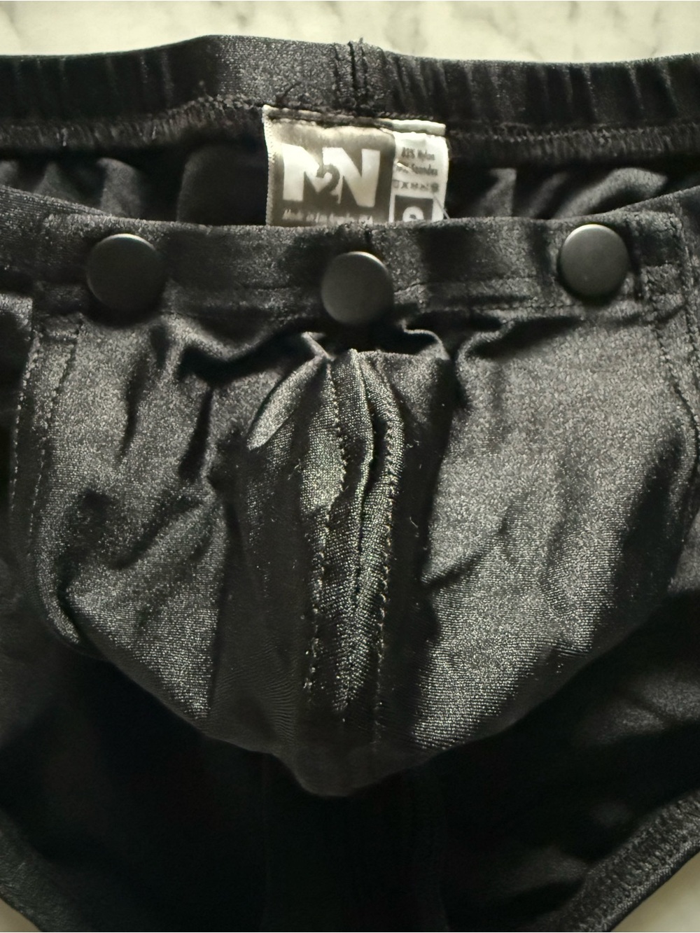 Rare N2N Bodywear "Titan" Snap-Front Swim/Underwear Brief – Brand New with Tags - Picture 5 of 8